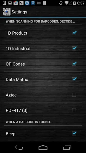 Barcode Scanner Pro screenshot 4