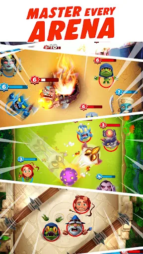 Smashing Four: PvP Hero bump screenshot 1