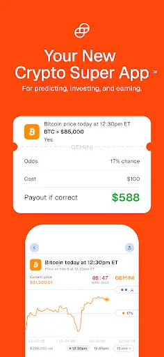 Gemini Markets & Credit Card screenshot 1