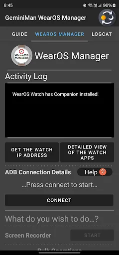 GeminiMan WearOS Manager screenshot 3