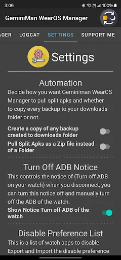 GeminiMan WearOS Manager screenshot 5