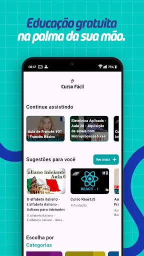 Curso Fácil: Cursos Online screenshot 2