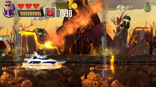 Ramboat - Offline Action Game screenshot 2