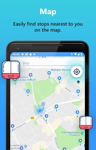 Time4BUS - bus and tram live screenshot 1