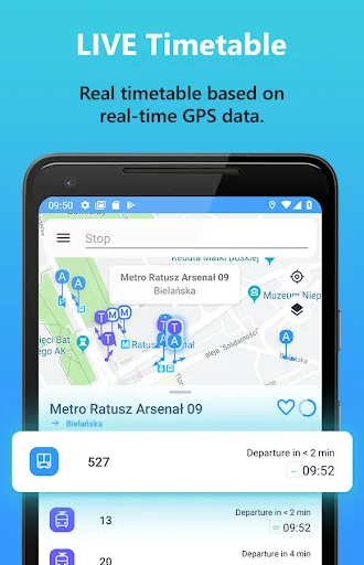 Time4BUS - bus and tram live screenshot 2