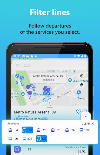 Time4BUS - bus and tram live screenshot 3