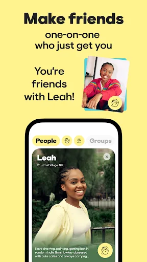BFF: Make Friends. By Bumble. screenshot 3