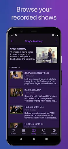 Channels: Whole Home DVR screenshot 5