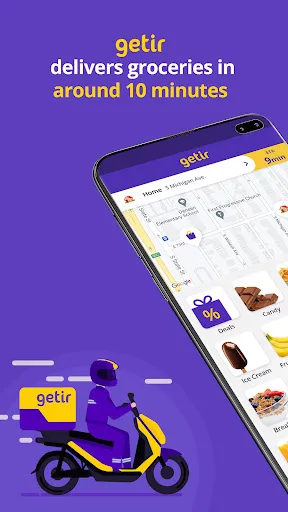 getir: groceries in minutes screenshot 1