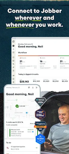 Jobber: Field Service Software screenshot 1