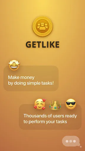 Getlike: Earn and promotion screenshot 1
