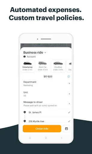 Gett- Corporate Ground Travel screenshot 3