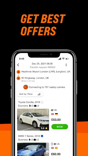 GetTransfer: Transfers & Rides screenshot 3