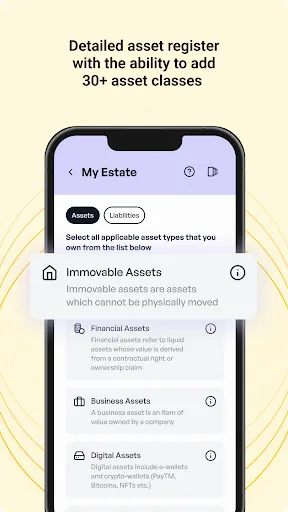 Yellow, Will-making made easy screenshot 4