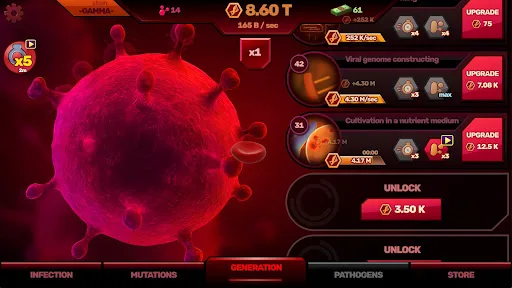 Patient Zero: Virus Simulator screenshot 2
