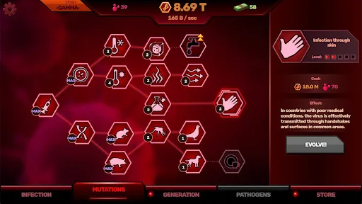 Patient Zero: Virus Simulator screenshot 3