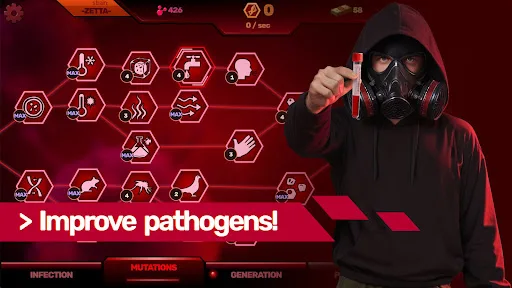 Patient Zero: Virus Simulator screenshot 4