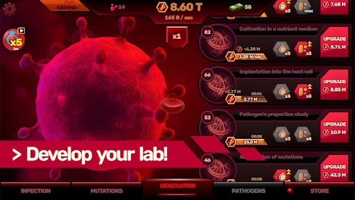 Patient Zero: Virus Simulator screenshot 5