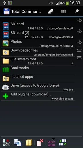 Plugin: Drive for Totalcmd screenshot 2
