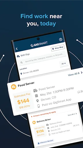 GigSmart Get Gigs screenshot 1