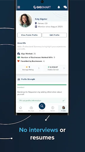 GigSmart Get Gigs screenshot 4