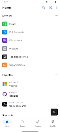 GitHub screenshot 1