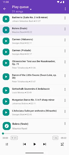 Simple Music Player screenshot 2