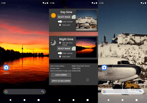 Dark Mode Live Wallpaper screenshot 5