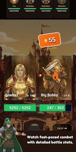 Gladia2 - Online MMO Text RPG screenshot 4