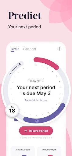 Gleam-Period Tracker&Ovulation screenshot 1
