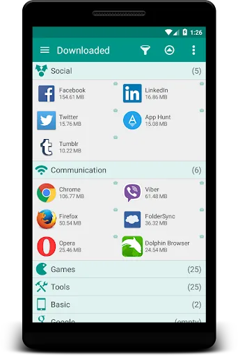 Glextor App Folder Organizer screenshot 2