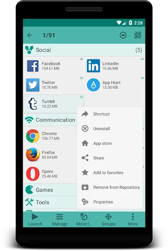 Glextor App Folder Organizer screenshot 3