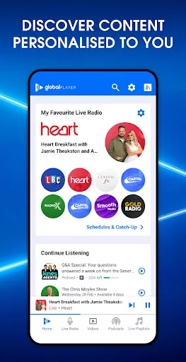 Global Player Radio & Podcasts screenshot 2
