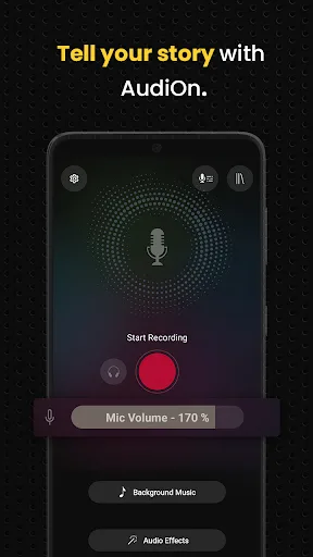 AudiOn:Voice Recorder & Editor screenshot 3