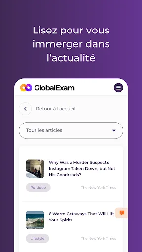 GlobalExam screenshot 2