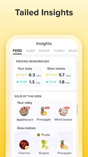 Baby Tracker App | Glow screenshot 3