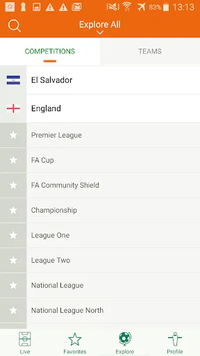 Futbol24 soccer livescore app screenshot 3