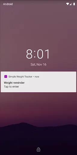 Simple Weight Tracker screenshot 3