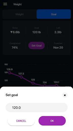 Simple Weight Tracker screenshot 5