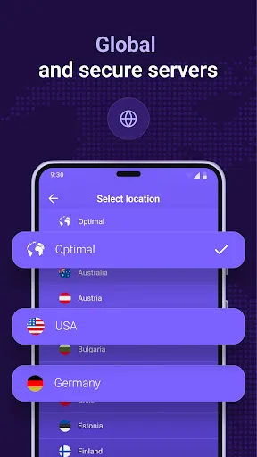 GnuVPN: Super Fast VPN Proxy screenshot 3