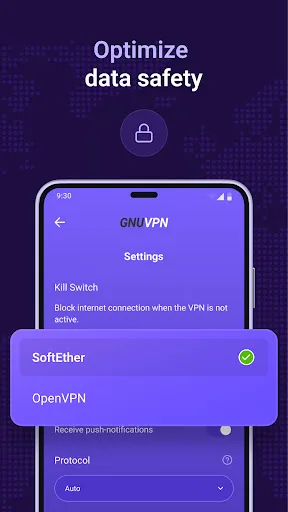 GnuVPN: Super Fast VPN Proxy screenshot 5