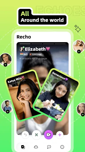 Recho-Live, Video Chat & Room screenshot 1
