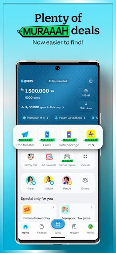 GoPay: Transfer, Payment, QRIS screenshot 1
