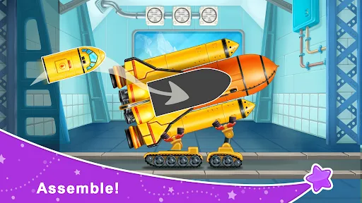 Rocket 4 space games Spaceship screenshot 1