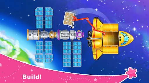 Rocket 4 space games Spaceship screenshot 3