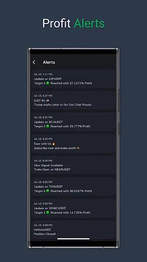 Crypto Signals Golden screenshot 3