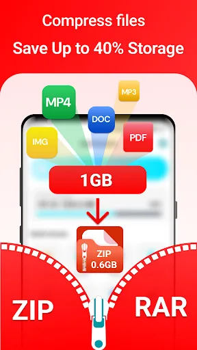 Zip Extractor : UnZIP & UnRAR screenshot 4