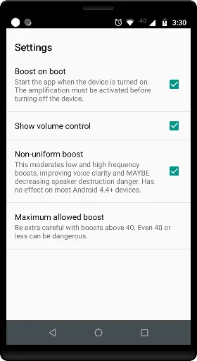 Volume Booster GOODEV screenshot 4