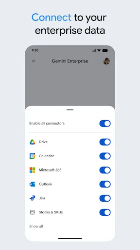 Google Gemini Enterprise screenshot 2