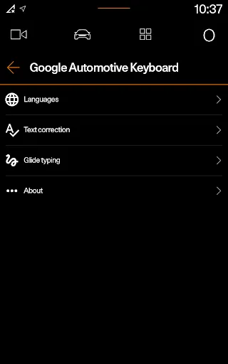 Google Automotive Keyboard screenshot 4